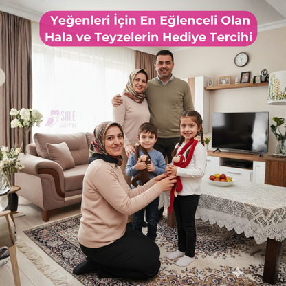 ÇARLİ 70cm Elleri Yapışan Maymun Peluş Arkadaşı