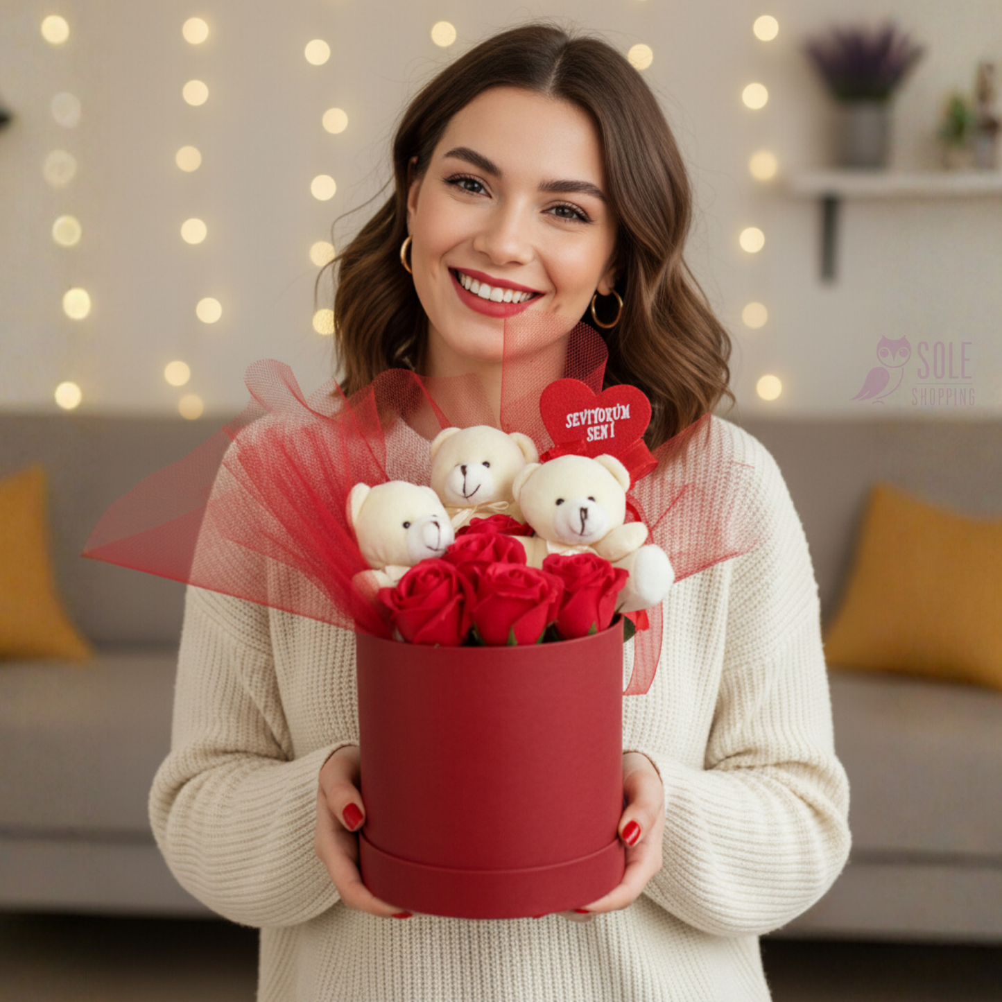 Aşkınızı Anlatmanın En Zarif Yolu: Özel Kutuda Minik Ayıcıklar, Kokulu Güller ve “Seviyorum Seni ”