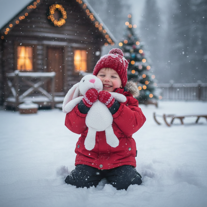 Uyku Arkadaşım 65 Cm Rabit Bunny Beyaz Tavşan
