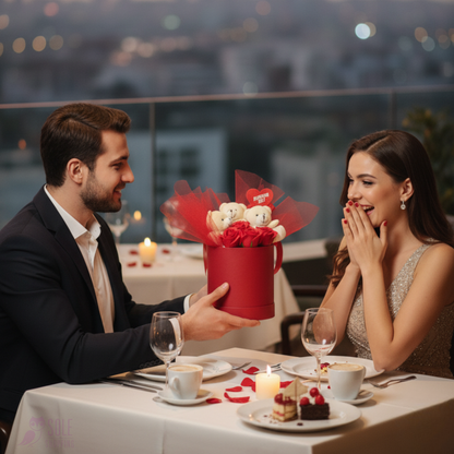Aşkınızı Anlatmanın En Zarif Yolu: Özel Kutuda Minik Ayıcıklar, Kokulu Güller ve “Seviyorum Seni ”